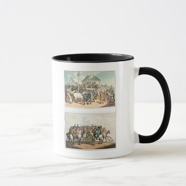 Mug Down de pesage et de frottement et "le pari (Droite)