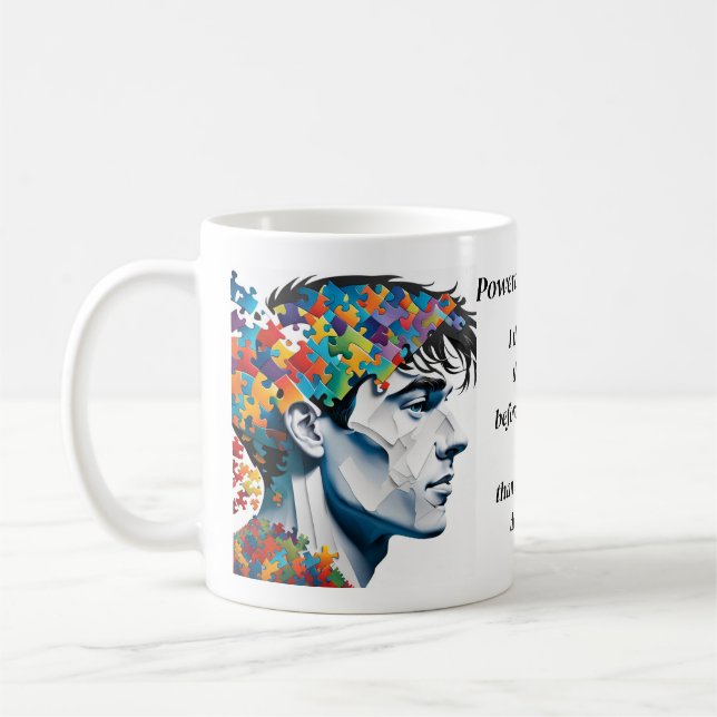 Mug Dr Anders Osborne Ph.D. - Citation positive TDAH W (Gauche)