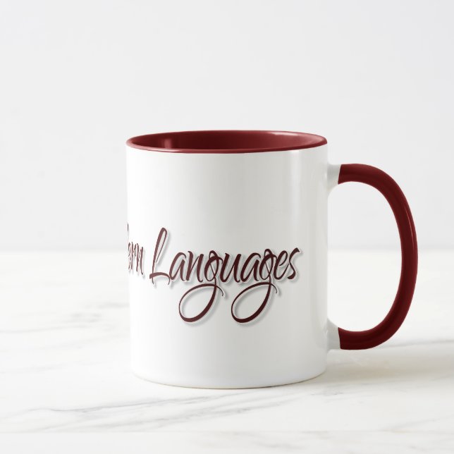 Mug DR de Langues Modernes (Droite)