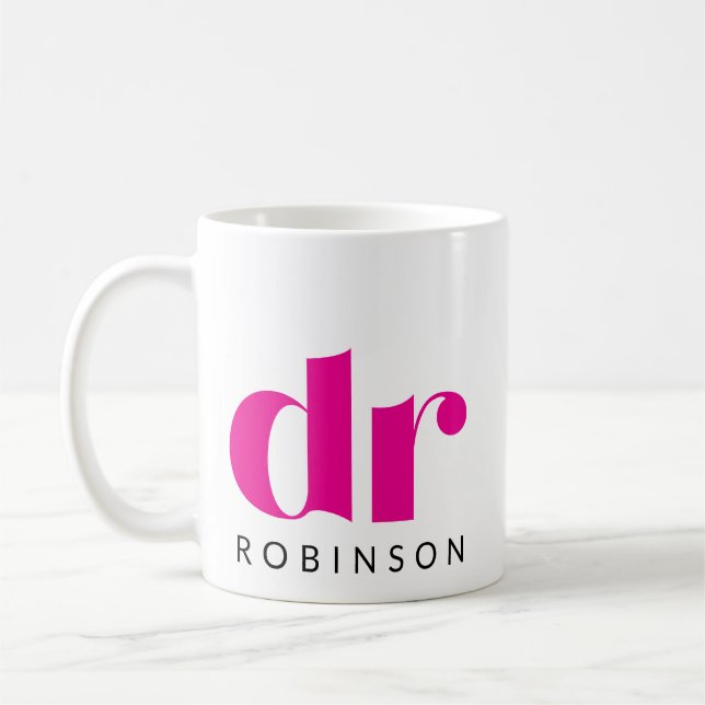 Mug dr [Nom personnalisé] (Gauche)