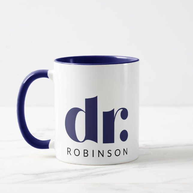 Mug dr. [Nom personnalisé] (Gauche)