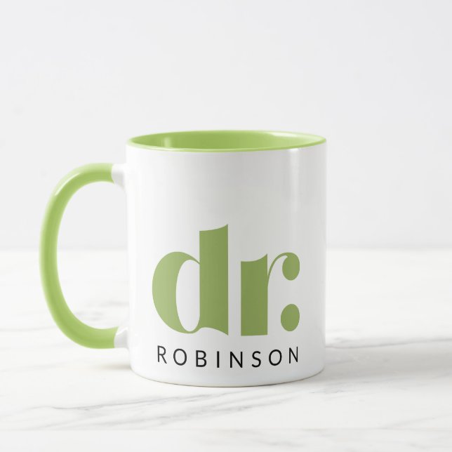 Mug dr. [Nom personnalisé] (Gauche)