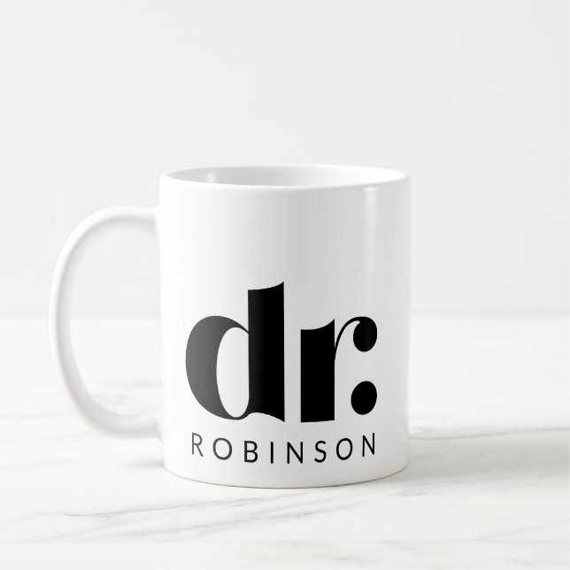 Mug dr. [Nom personnalisé] (Gauche)