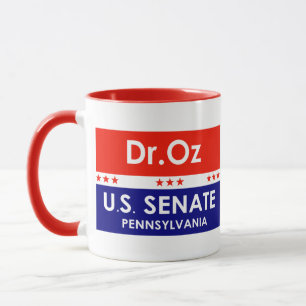 Mug Dr Oz Sénat américain Pennsylvanie