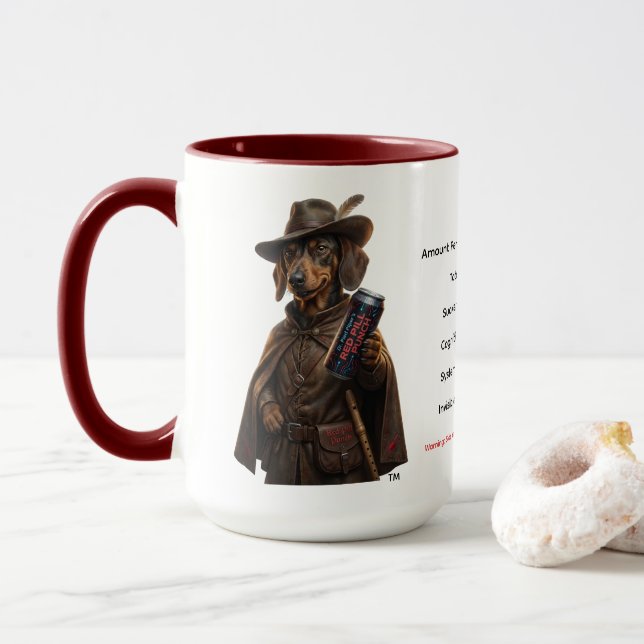 Mug Dr. Piper (Prenez le Punch) (Avec donut)