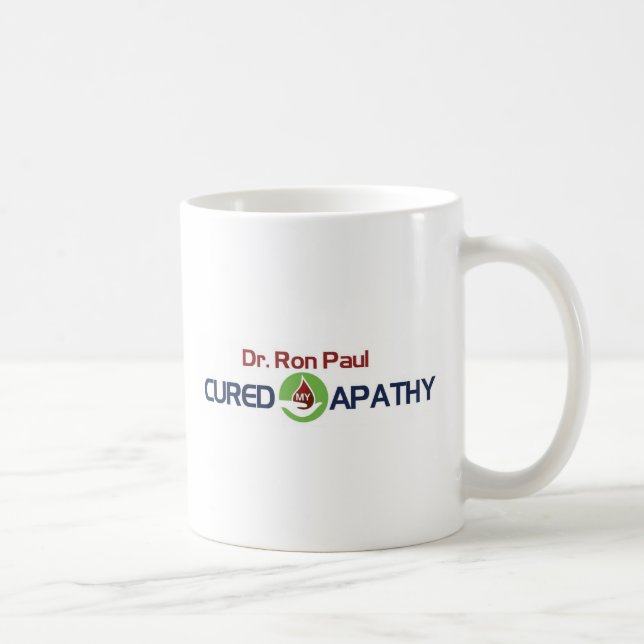 Mug Dr. Ron Paul a traité mon apathie (Droite)