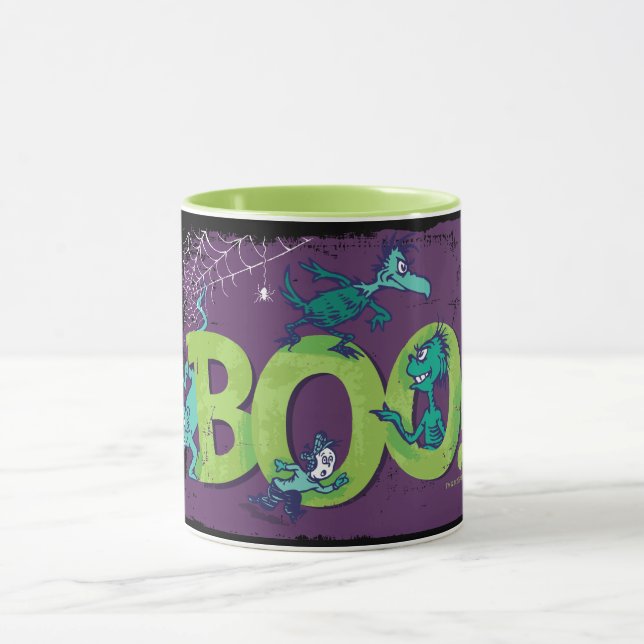 Mug Dr Seuss | BOO ! Graphique d'Halloween (Centre)