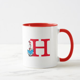 Mug Dr. Seuss Chat dans le Casquette - Lecture Monogra