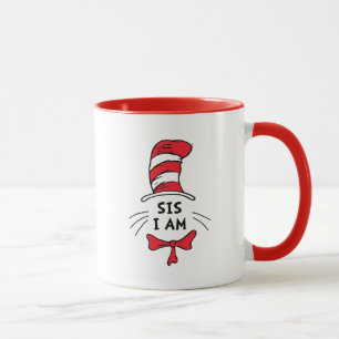 Mug Dr Seuss Chat dans le Casquette - Sis I am