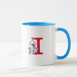 Mug Dr. Seuss Chat dans le Casquette, Thing One Monogr