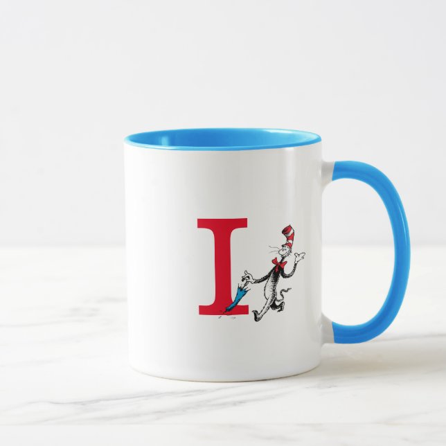 Mug Dr. Seuss Chat dans le Casquette Umbrella Walk Mon (Droite)