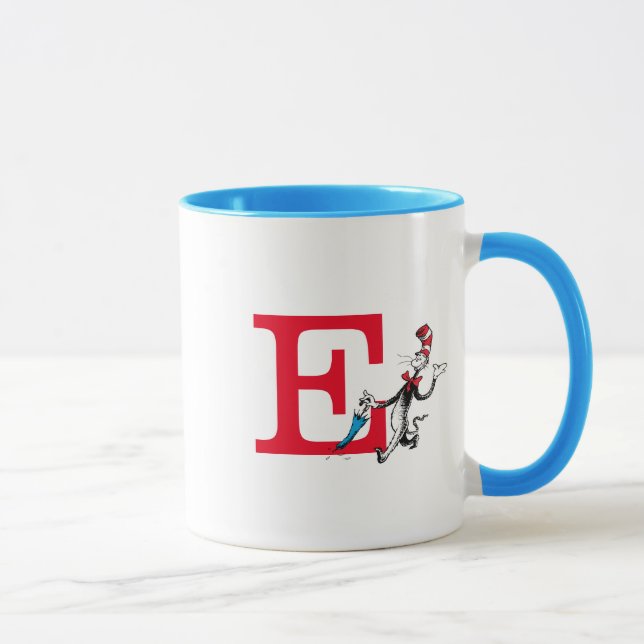 Mug Dr. Seuss Chat dans le Casquette Umbrella Walk Mon (Droite)