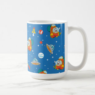 Mug Dr Seuss Chat dans le Motif spatial Casquette