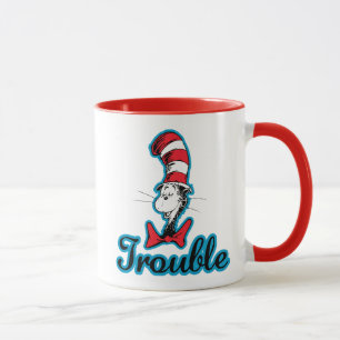 Mug Dr Seuss   Chat dans le problème du Casquette