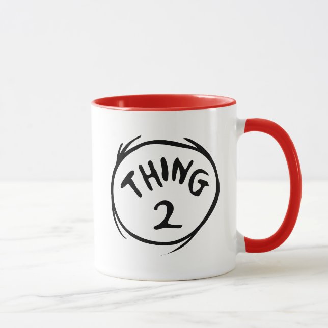 Mug Dr. Seuss | Chose Un Chose Deux - Chose Deux (Droite)