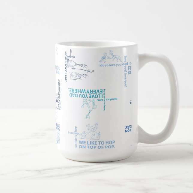 Mug Dr. Seuss | Citation de la fête des pères (Droite)