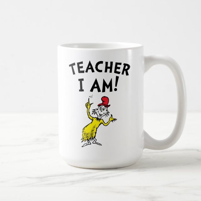 Mug Dr Seuss | Enseignant Je Suis ! (Droite)