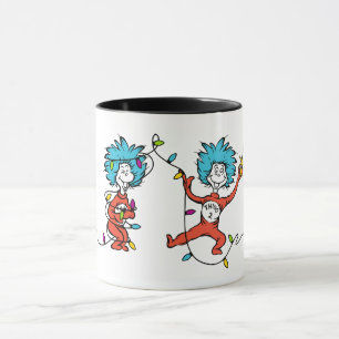 Mug Dr. Seuss Grinch Chose Une Chose Deux Danse