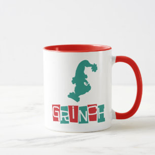 Mug Dr. Seuss   Grinch - Rouge & Vert