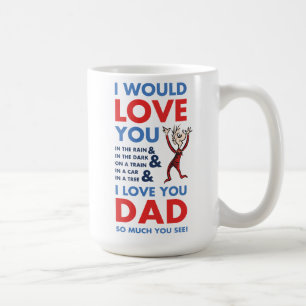 Mug Dr Seuss Je T'Aime Papa Tant Que Tu Vois