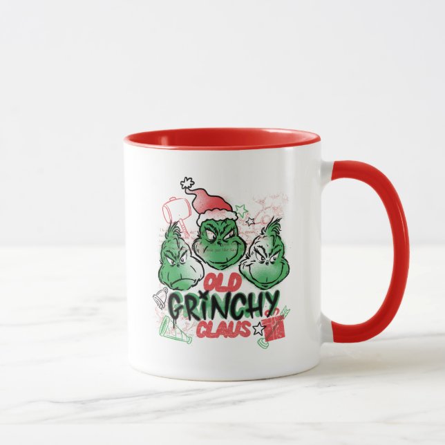 Mug Dr. Seuss | Le vieux Grinch Noël (Droite)