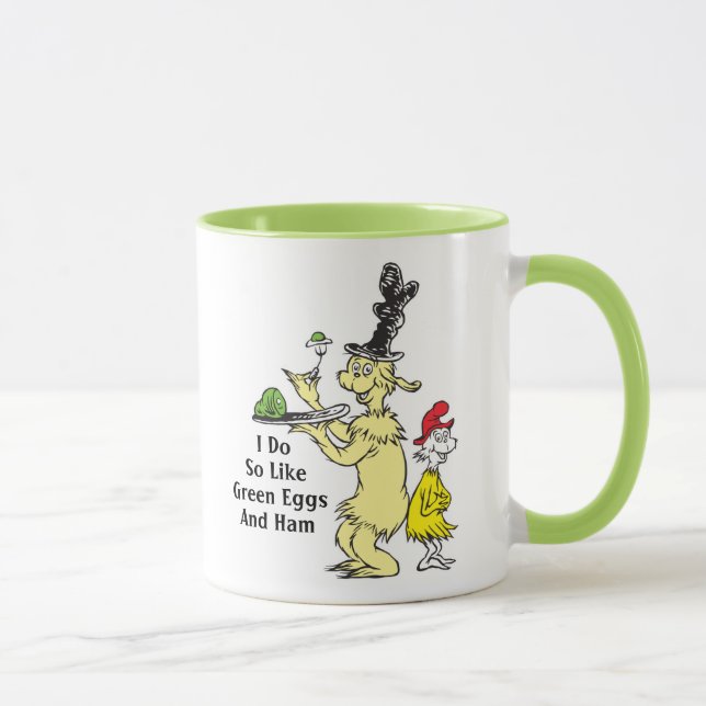 Mug Dr. Seuss | Les Œufs verts au jambon | Ami & Sam-I (Droite)