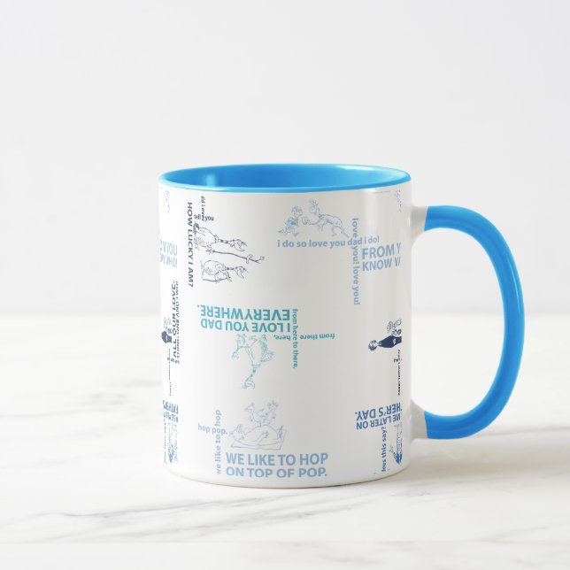 Mug Dr Seuss | Motif de devis Fête des pères (Droite)