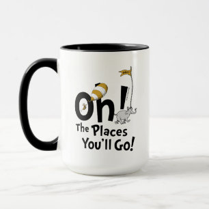 Mug Dr. Seuss Oh, les endroits que vous irez ! Rétro