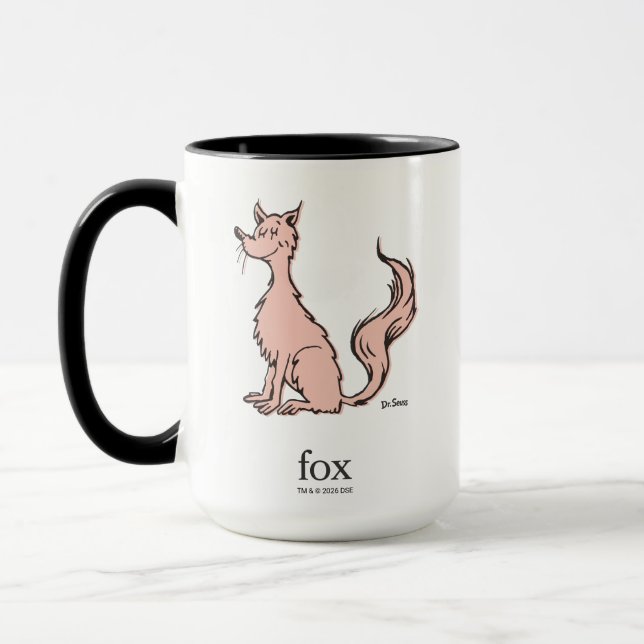 Mug Dr. Seuss | Renard Rose (Gauche)
