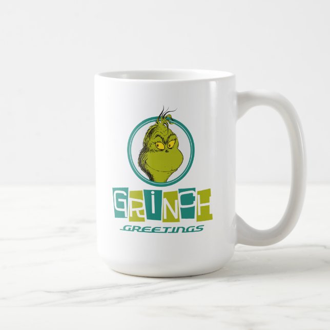 Mug Dr. Seuss | Salutations grincheuses (Droite)