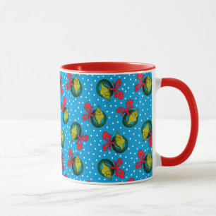 Mug Dr Seuss   The Grinch   Motif de couronne de Noël