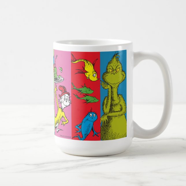Mug Dr. Seuss | Tranche de personnage (Droite)