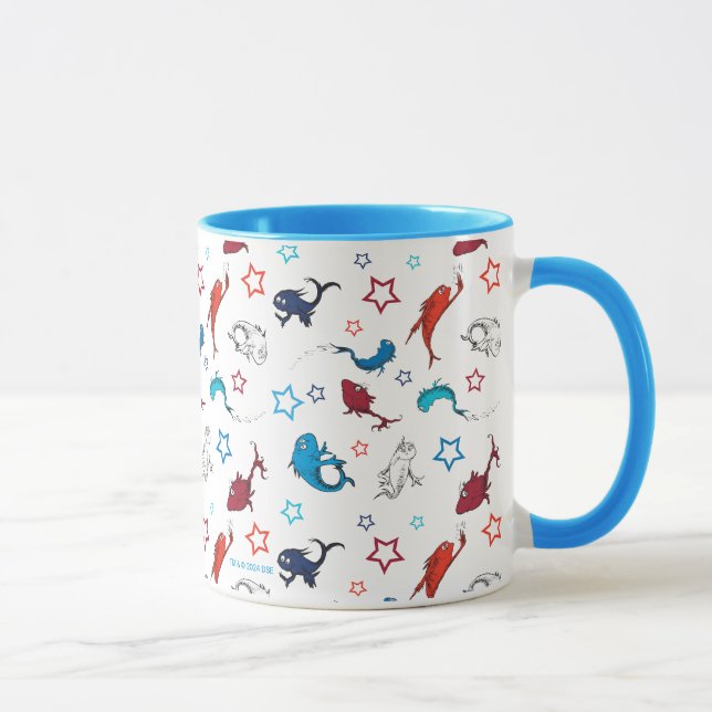 Mug Dr Seuss | Un poisson deux étoiles de poisson Moti (Droite)