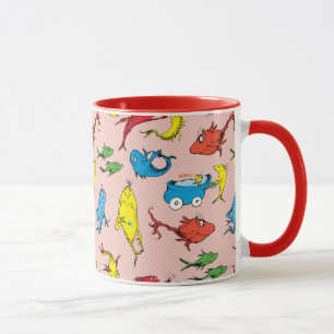 Mug Dr. Seuss   Un Poisson Deux Poissons Motif