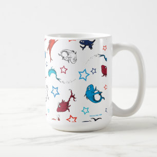 Mug Dr. Seuss Un Poisson Deux Poissons Motif Étoile