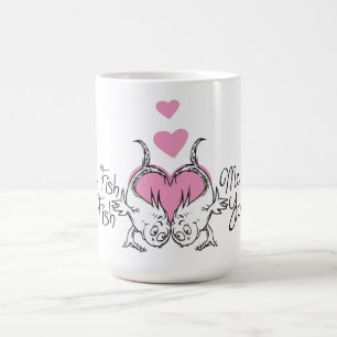 Mug Dr. Seuss Valentine   Un poisson deux poissons
