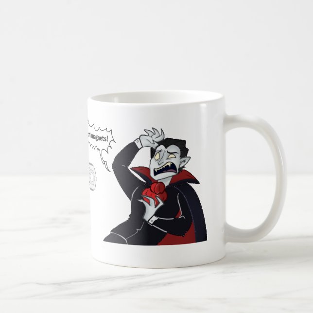 Mug Dracula: No... not magnets! (Droite)