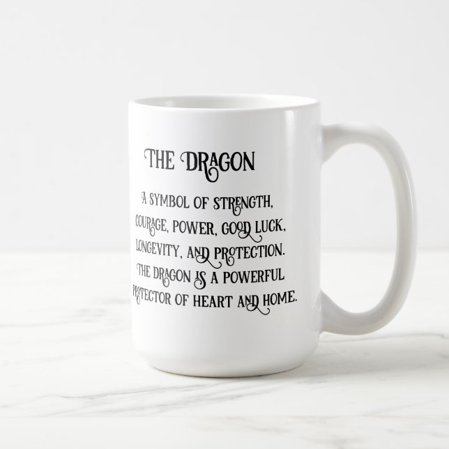 Mug Dragon arc-en-ciel (Droite)