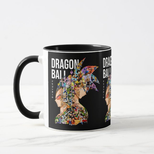 Mug Dragon Ball Goku Vs Vegeta (Gauche)