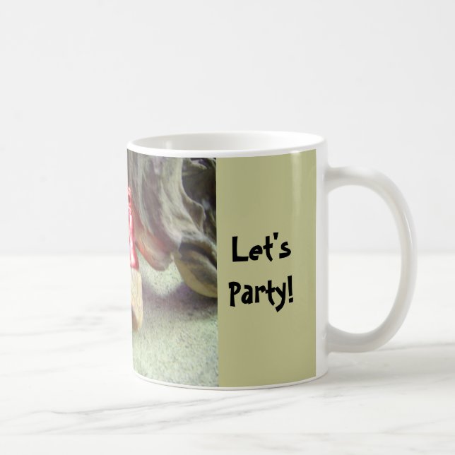 Mug Dragon barbu d'animal de fête (Droite)