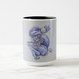 Mug Dragon bleu