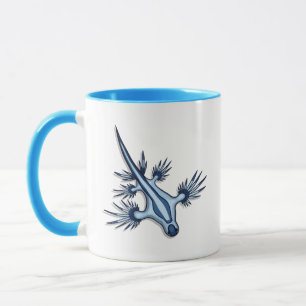 Mug Dragon bleu Nudibranch