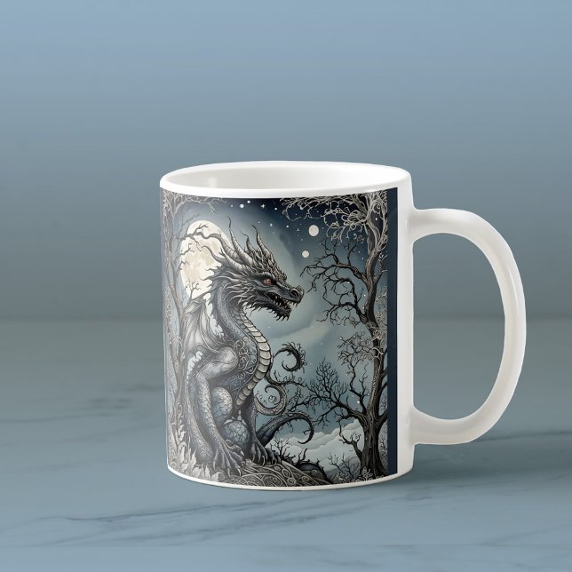 Mug Dragon by Moonlight (Créateur téléchargé)