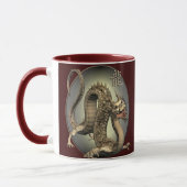 Mug Dragon chinois vintage (Gauche)