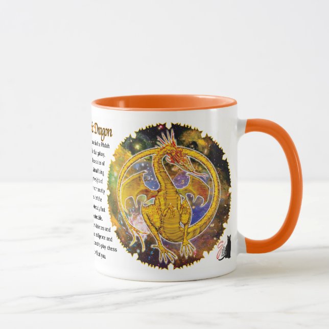 Mug Dragon cosmique Topaz (Droite)