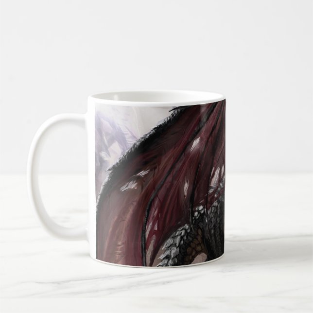 Mug Dragon Dans La Grotte (Gauche)