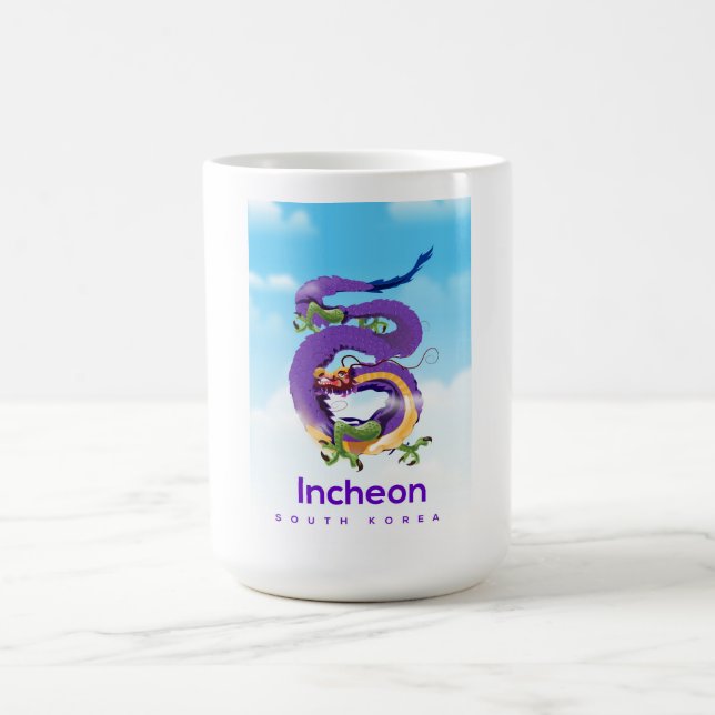 Mug Dragon de Corée du Sud Incheon (Centre)