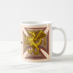 Mug Dragon de croix maltaise