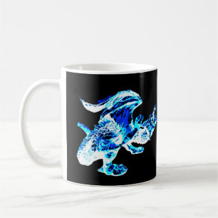 Mug Dragon de Givre Bleu Royaume des Glaces Arctiques 