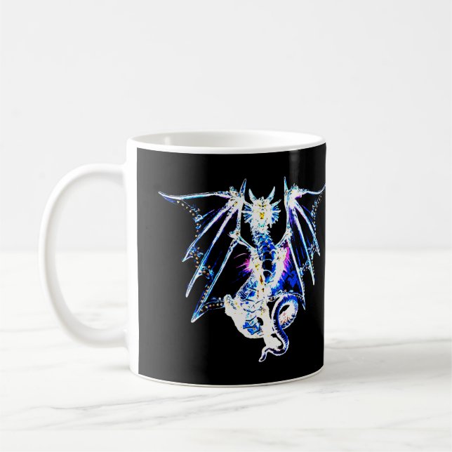 Mug Dragon de la Mer Bête - Créature Océanique Mythiqu (Gauche)